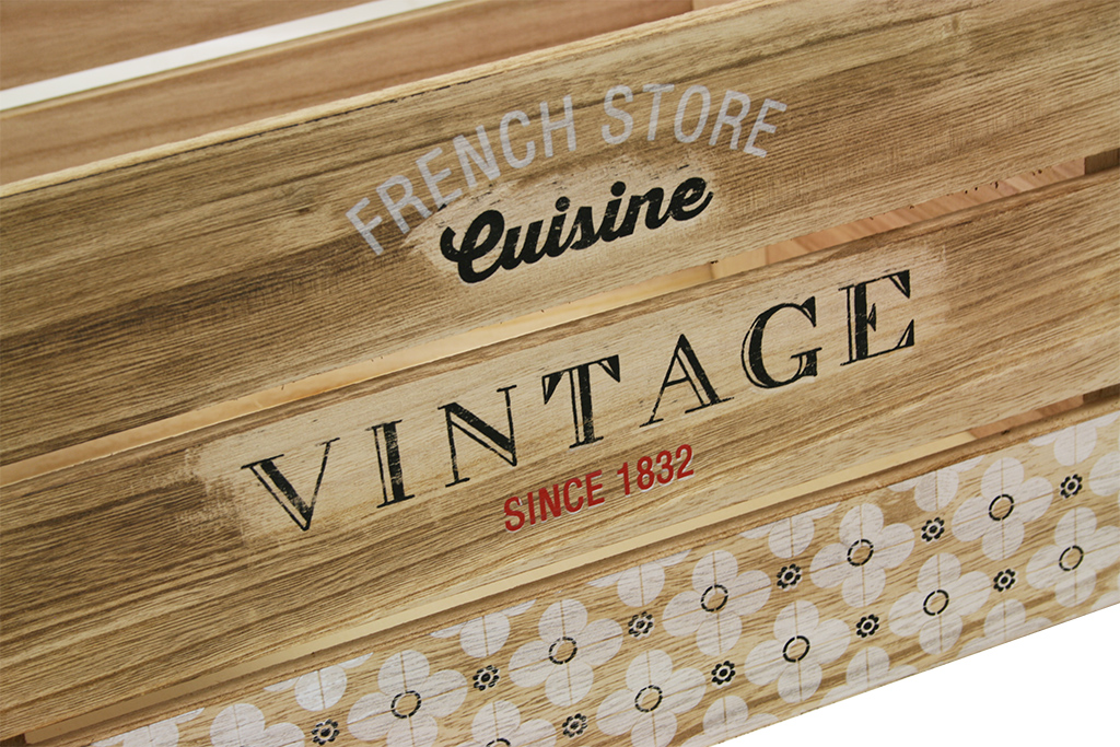 Caja madera french store
