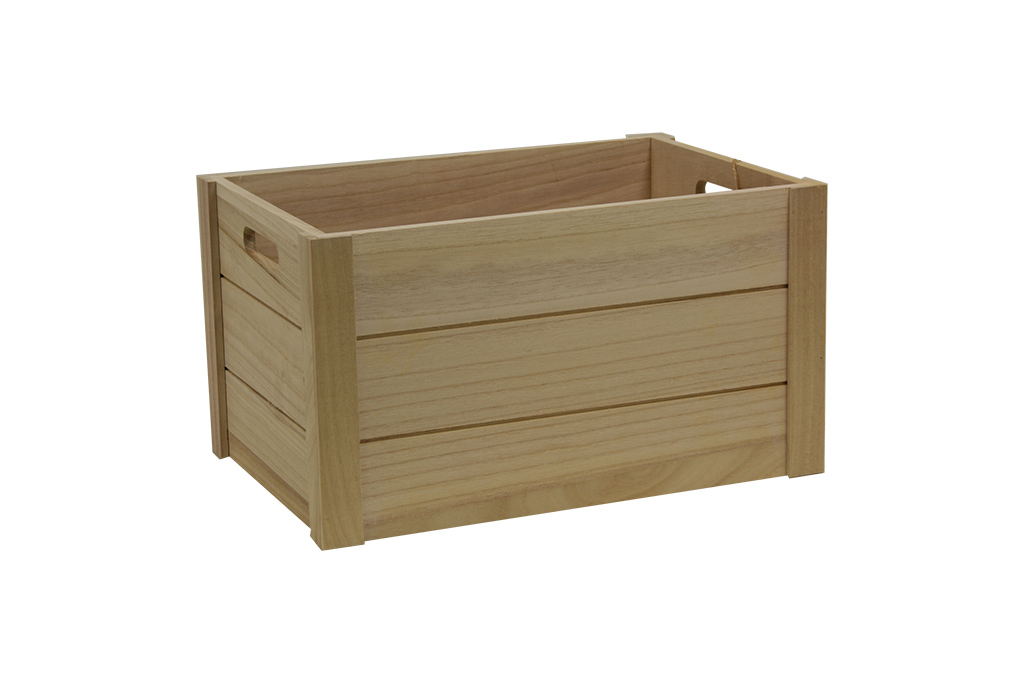 Caja de madera natural especial