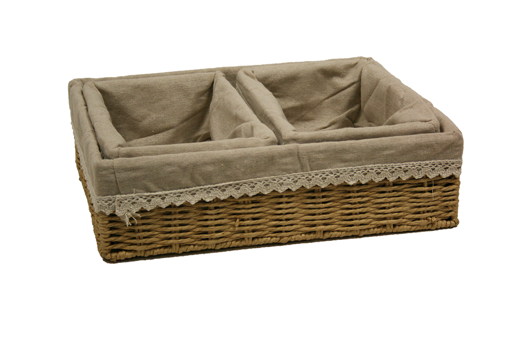 Cajonera papel beige