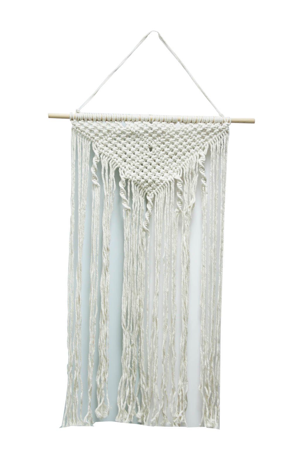 Macrame triangular