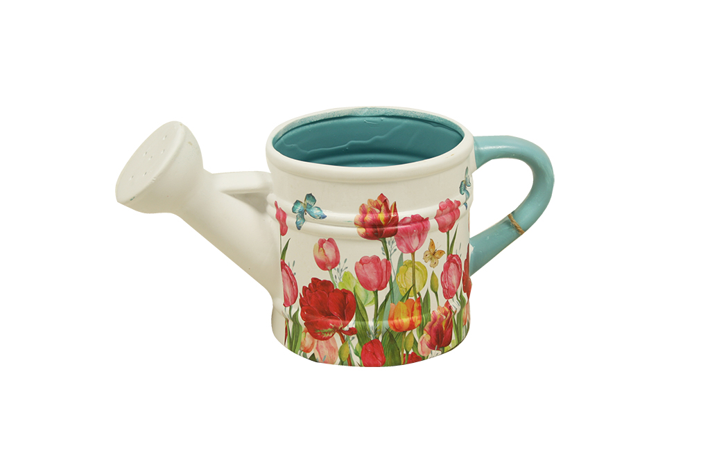 Regadera estampado rosas