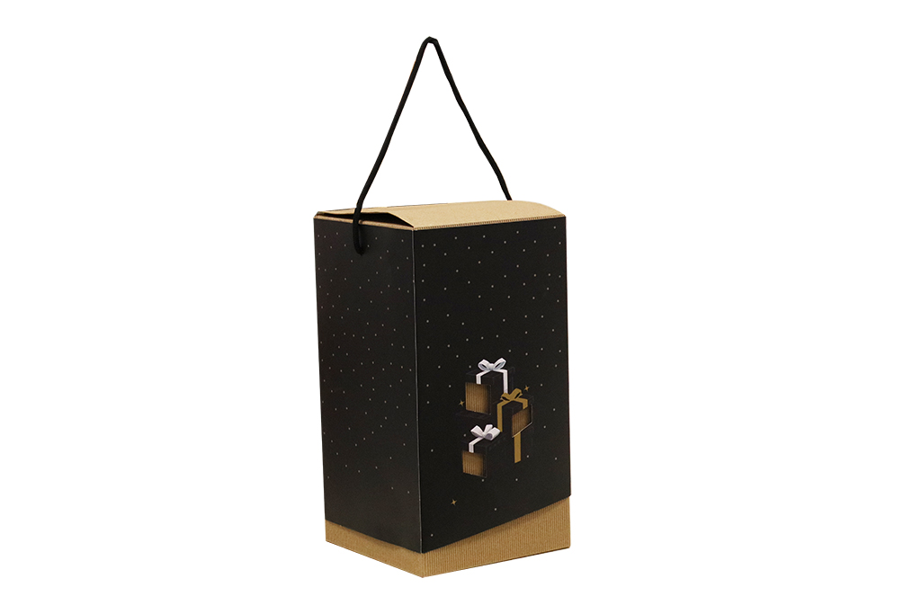 Boîte en carton cadeaux de Noël