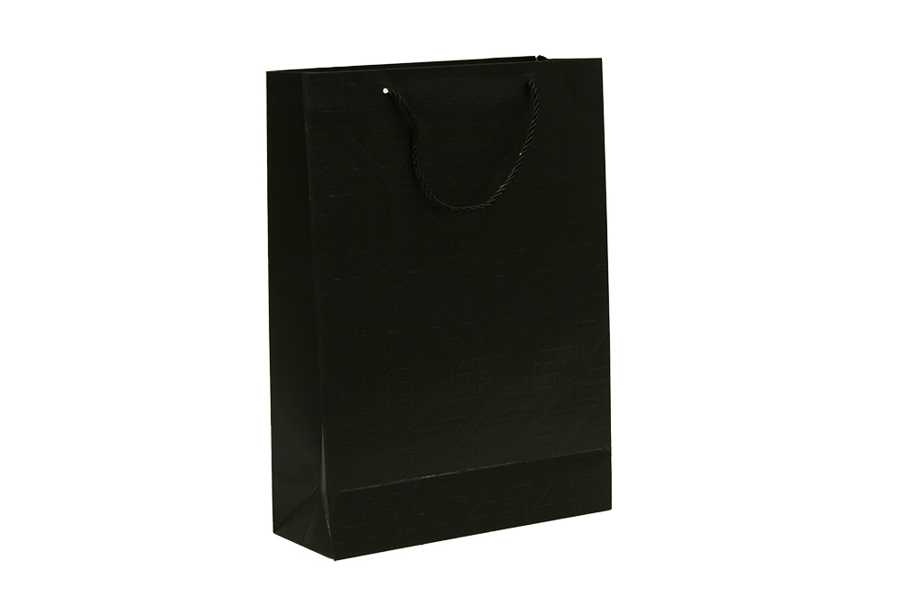 Bolsa de regalo negra grande