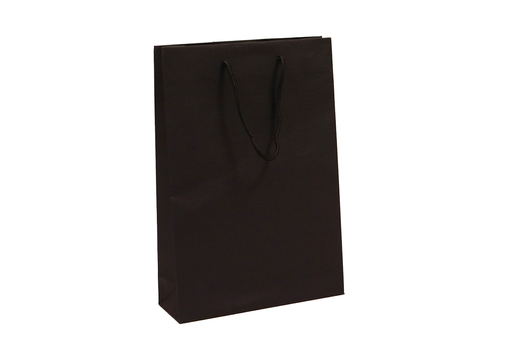 Grand sac en papier noir