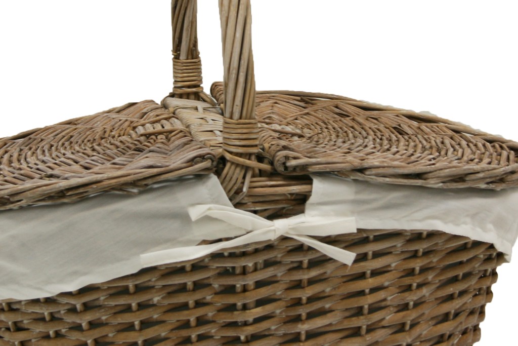 Cesta picnic forrada
