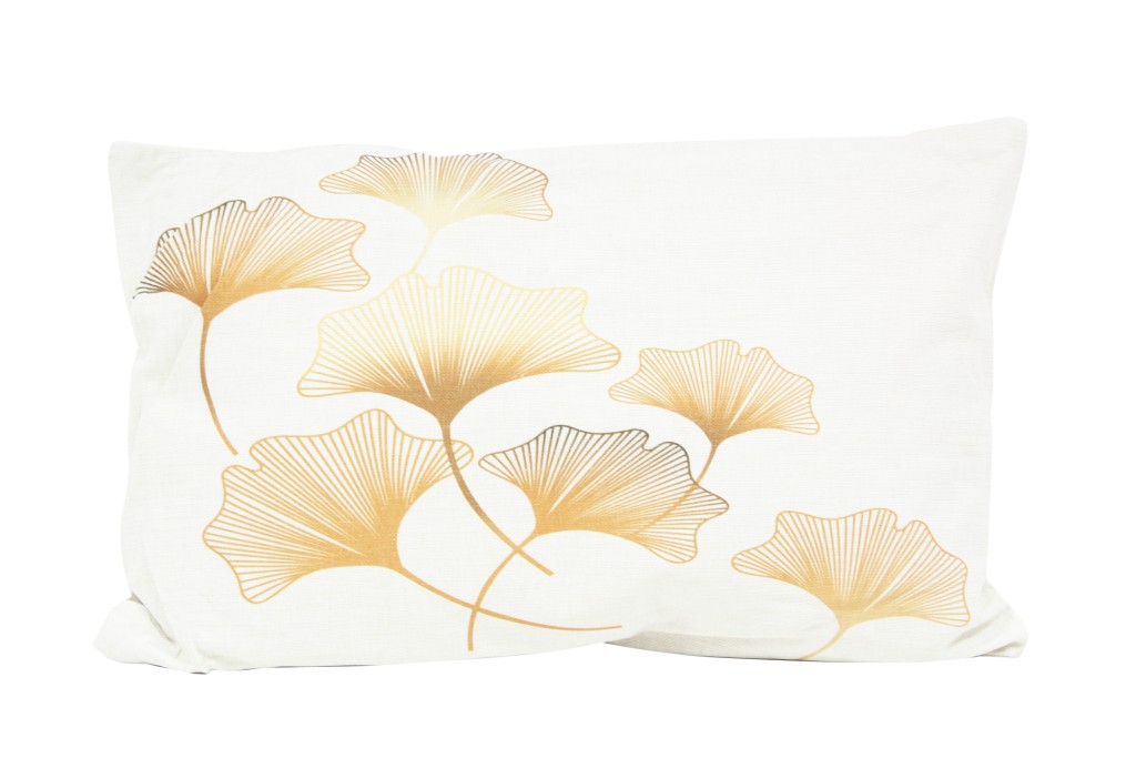 coussin sapin doré