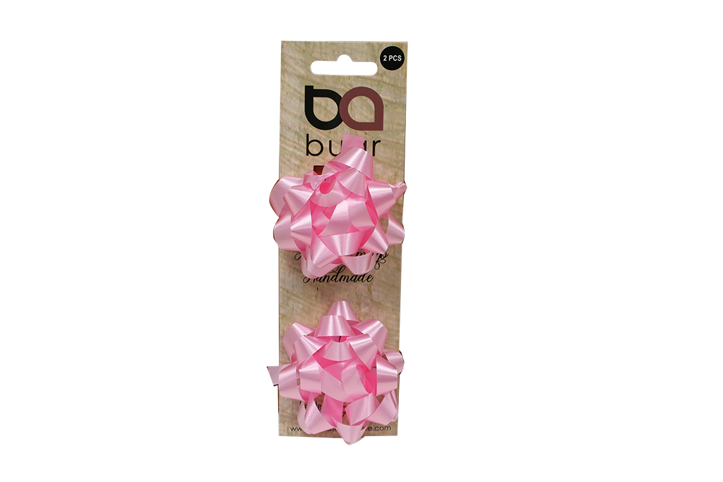 Boîte pompon rose 100pcs