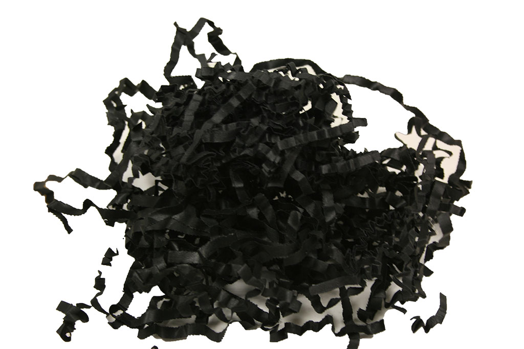 Viruta zigzag negra 10 kg.
