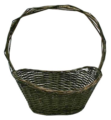 Cesta tireta verde