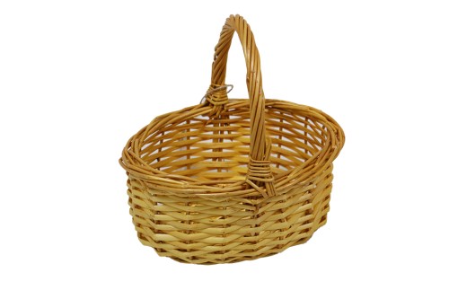 Mini panier en osier rustique