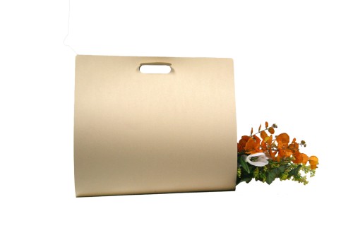 Sac porte-bouquet en carton