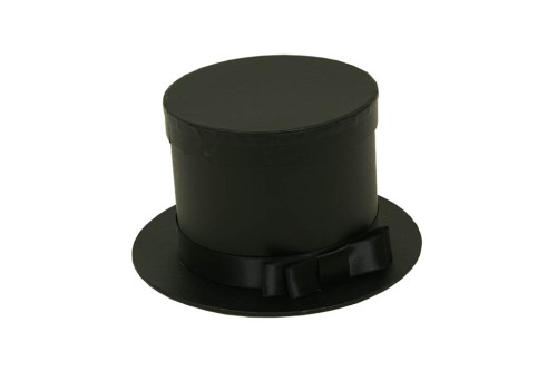 Caja sombrero carton (negro)