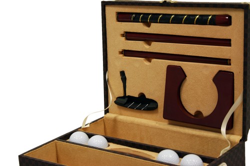 Estuche golf 2 botellas