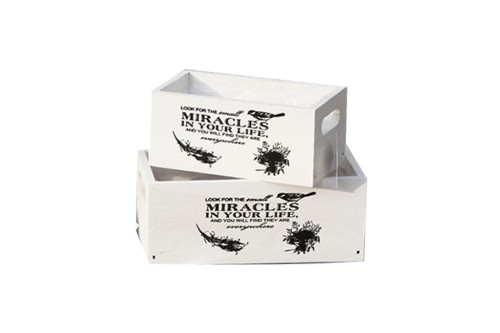 Caja madera blanca miracles (set d+e)