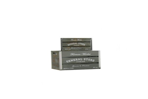 Caja madera gris farmers (set d+e)