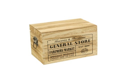 Caja madera general store