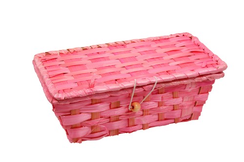 Maletitas bamboo plast rosa
