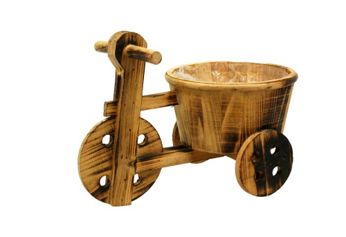 tricycle en bois