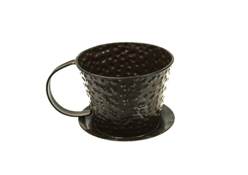 Jardinière tasse marron