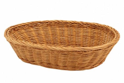 Bandeja rattan ovalada