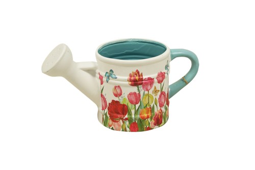 Regadera estampado rosas