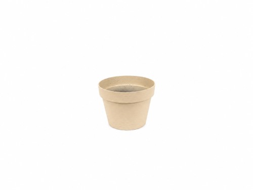 Macetero plastico color beige
