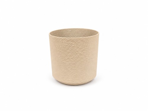 Macetero plastico color beige