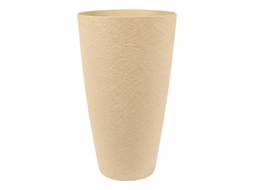Macetero plastico cónico alto bicolor