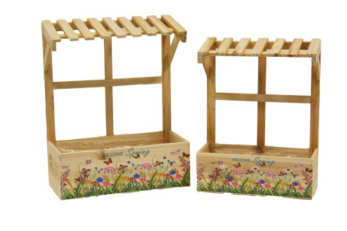 Macetero ventana welcome spring s/2