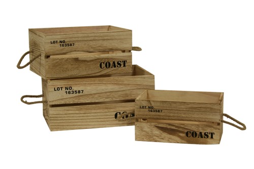 Caja de madera coast s/3