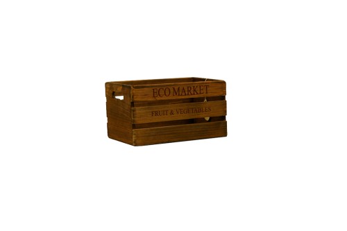 Caisse en Bois Eco Market
