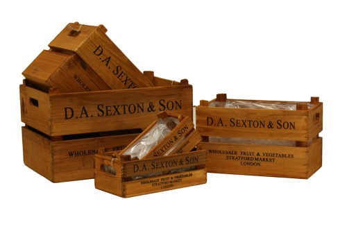 Boite en bois d. A sexton & son s/5