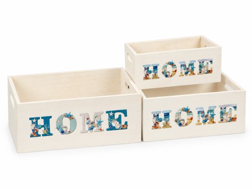 Caja madera home s/3