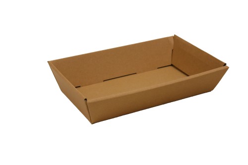 Plateau en carton kraft
