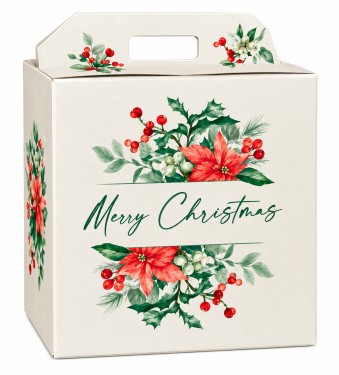 Porte Panetone Joyeux Noël