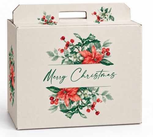 Porte Panetone Joyeux Noël