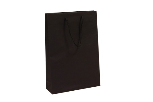 Grand sac en papier noir