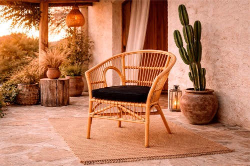 Silla moreno natural