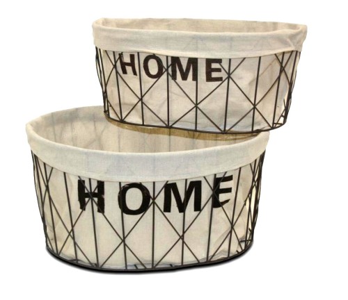 Cuevano metal home s/2
