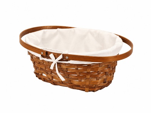 Cesta bambu asas abatibles y tela phuket