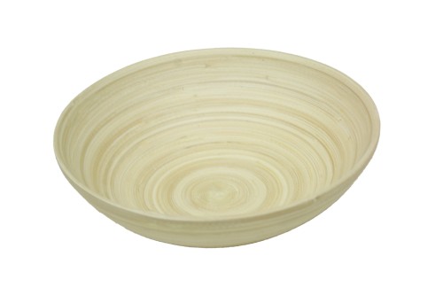 Bowl bamboo - pintura laqueada natural