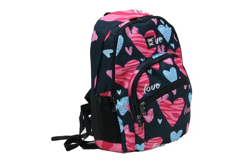 Mochila corazones love