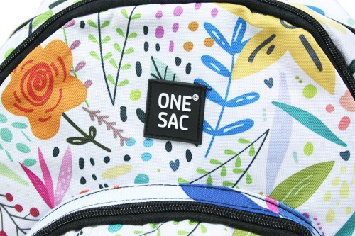 Mochila floral multicolor