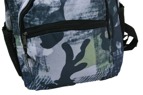 Mochila camuflaje gris