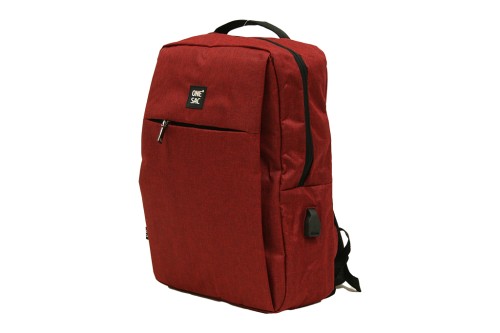 Mochila portatil usb roja