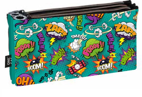 Estuche verde comic