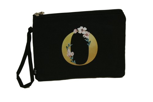 Bolso de mano letra o negro - regalos de boda