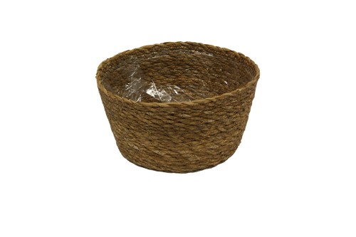 Macetero seagrass natural