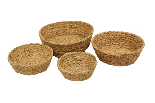 Paniers en Seagrass naturel, set de 4