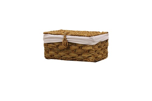 Coffre Rustique avec Tissu